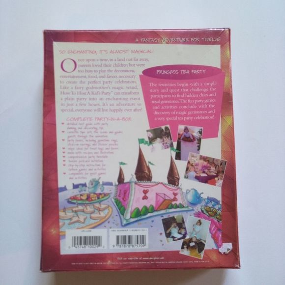 NIB Princess Tea Party (How to Host a Kids Party) - Picture 2 of 3